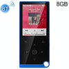 E05 2.4 inch Touch-Button MP4 / MP3 Lossless Music Player, Support E-Book / Alarm Clock / Timer Shutdown, Memory Capacity: 8GB Bluetooth Version(Blue)