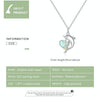 S925 Sterling Silver Oak Fruit Women Nacklace Jewelry
