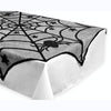 Halloween Party Black Lace Spider Web Tablecloth Decoration, Size:102x102CM