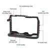 For Canon EOS-RP PULUZ Metal Camera Cage Stabilizer Rig(Black)