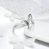 S925 Sterling Silver Butterfly Ring