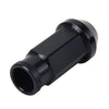 D1 Spec P1.5 M12x1.25 Racing Wheel Nut, Length: 50mm(Black)