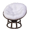 100x100cm Multifunctional Round Thickened Soft Hammock Cradle Cushion(White)