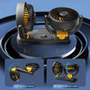SUITU Car Foldable Cooling Fan Automobile Summer Temperature Reduction Fan, Model: Single 5V USB Energized