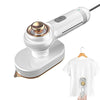 30W Mini Steamer Rotary Folding Iron Insulation Anti-Scald Garment US Plug(White)