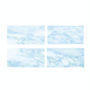 4 PCS  Crystal Film Wall Tile Sticker Imitation Marble Pattern Wall Sticker(DLS026)