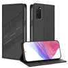 For Samsung Galaxy S20 Embossed Multi-functional Wallet Retro Leather Phone Case(Black)