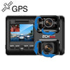 Z30 WiFi Dual-lens HD 2160P Non-light Night Vision 360-degree Panoramic Driving Recorder, GPS Version