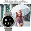 Bluetooth Talk Outdoor Pedometer Exercise Heart Rate Sleep Monitoring Smart Watch(Silver)