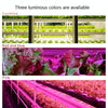 LED Plant Growth Lamp Time Potted Plant Intelligent Remote Control Cabinet Light, Style: 50cm Three Head(Pink)
