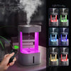 580ml Anti-gravity Humidifier Water Droplet Backflow Atomizer Aromatherapy Machine(Colorful Light)