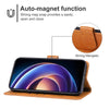 For Xiaomi Redmi Note 12R Leather Phone Case(Brown)