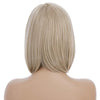 Wig-435B Light Gold Ladies High Temperature Silk Short Wig Chemical Fiber Headgear