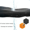 Motorcycle Breathable Sunscreen Double Layer 3D Honeycomb Small Hole Polyester Cushion Mesh, Size: XXXXL, Length: 103cm; Width: 63cm
