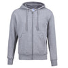 Zipper Cardigan Hooded Sweater Autumn Winter Fleece Coat Couple Sweatshirt, Size: S(Gray)