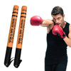 1 Pair XUANLONG PU Boxing Stick Target Sanda Stick Taekwondo Speed Training Equipment Fighting Reaction Target, Length: 57 Cm(Brightening Orange)