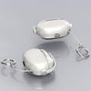 For Apple Beats Studio Buds / Buds+ Headphones Shape Clear Electroplated Acrylic Headset Protective Case(White)