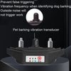 Anti Bark Dog Collar - Vibration, Shock, Sound - Black
