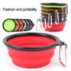 Collapsible Silicone Pet Travel Bowl 13cm (Random Colour)