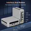 Ninkear N4 Windows 11 WiFi 6 Bluetooth 5.2 Mini PC, 16GB+512GB, AMD Ryzen 5 4600H(US Plug)