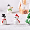 5pcs Christmas Decoration Accessories Micro Landscape Christmas Gift Resin Small Ornament, Style: Gift Package No.15