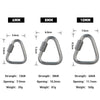 Xinda Stainless Steel Triangle Connecting Ring Meilong Lock Rock Climbing Equipment 10mm