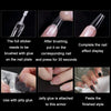 240 PCS Extended Manicure No-Engraving Frosted Thin Nail Piece Wh-109