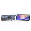 For Samsung Galaxy A56 5G Sliding Camshield TPU + PC Shockproof Phone Case with Holder(Blue)