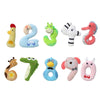40cm Number Plush Doll Toys Soft Pillow For Kids Children(Number 4)