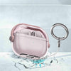 For Apple Beats Studio Buds / Buds+ Headphones Shape Clear Acrylic Headset Protective Case(Pink)