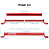 CS-859A4 Motorcycle Electric Vehicle Aluminum Alloy Extended Balance Bar Headlight Mobile Phone Bracket(Red)