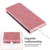 For Samsung Galaxy S24 FE 5G Magnetic Vertical Flip Leather Phone Case(Rose Gold)