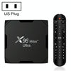 X96 Max+ Ultra 4GB+64GB Amlogic S905X4 8K Smart TV BOX Android 11.0 Media Player, Plug Type:US Plug
