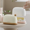 Traveling Portable Sealed Soap Box Household Bathroom Soap Holder(White)