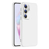 For Samsung Galaxy A35 5G Nano Lens Cover Liquid Silicone Phone Case(White)