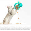 Interactive Dog & Cat Treat Puzzle Toy - Yellow