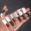 Mini Knife Keychain Portable Removal Express Pendant Accessory With Holster, Model: Axe Laser Pattern