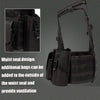 A64 Outdoor Multi-functional Convenient Combination Vest Tool Pocket, Size: Free Size(Brown)