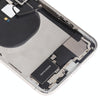 iPhone XS Max White Battery Back Cover Assembly with Keys & Wireless Charging