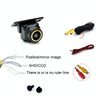 Car Universal HD Night Vision Rear View Reversing Three-Control Fisheye Camera, Style: AHD720P Panoramic