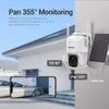 ESCAM G24 3MP Solar WiFi Security Camera | Colour Night Vision | PIR & Siren