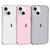 For iPhone 15 Shockproof Terminator Transparent Phone Case(Pink)
