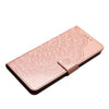 For Samsung Galaxy A26 5G Flower Embossed Leather Phone Case(Rose Gold)