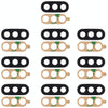 10x Xiaomi Mi 6X/A2 Black Camera Lens & Adhesive
