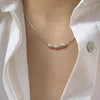 Ladies Light Luxury Bowknot Necklace Clavicle Chain, Specification:XL1554