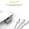 NK-1032 Pro 5 in 1 8 Pin + Type-C / USB-C + USB + TF Card + SD Card Multi-function Camera Reader Adapter