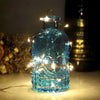 5m Silver Copper Wire String Light, 50 LEDs 3 x AA Batteries Box Fairy Lamp Decorative Light with Remote Control, DC 5V