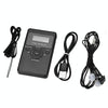 HRD-101 Portable Mini Digital DAB+FM Radio with Lanyard & Headset(Black)