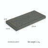 25x12x2cm Increased Board Gray Jewelry Display Microfiber Jewelry Props Display Rack