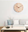 12 inch Solid Wooden Wall Clock Home Living Room Wall Clock Decorative Clock